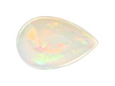 Ethiopian Opal 25x16.02mm Pear Shape Cabochon 14.19ct