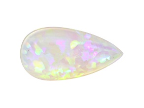 Ethiopian Opal 28x14.5mm Pear Shape Cabochon 12.58ct