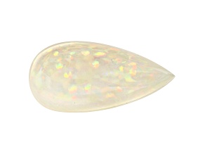Ethiopian Opal 23.76x11.64mm Pear Shape Cabochon 6.90ct