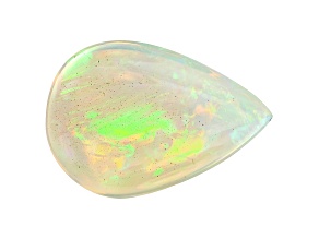 Ethiopian Opal 18x12.7mm Pear Shape Cabochon 6.08ct