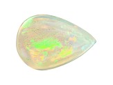 Ethiopian Opal 18x12.7mm Pear Shape Cabochon 6.08ct