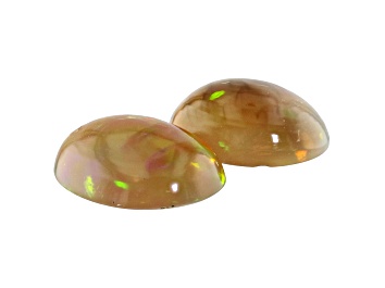 Picture of Ethiopian Opal Oval Cabochon Set Of 2 2.23ctw