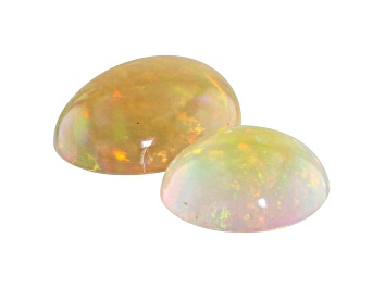 Picture of Ethiopian Opal Oval Cabochon Set Of 2 3.55ctw