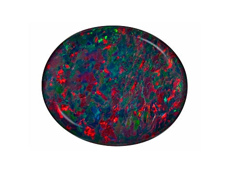 Opal Triplet 12x10mm Oval Cabochon