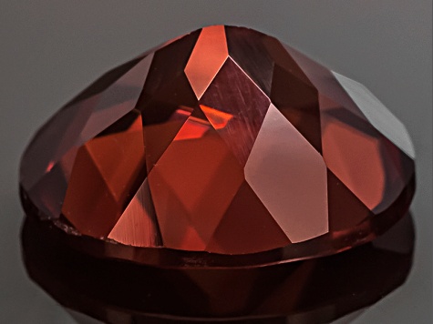 Pre-Owned Red Zircon 11x9mm Oval 5.50ct