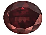 Pre-Owned Red Zircon 13x11mm Oval 8.00ct