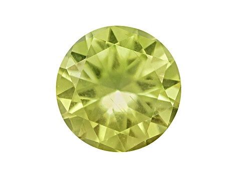 Pallasitic Peridot 3.40mm Round 0.16ct