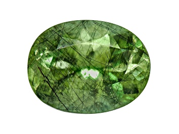 Picture of Peridot Ludwigite included Oval 3.00ct
