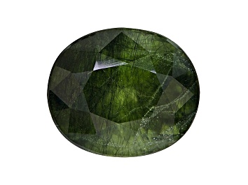 Picture of Peridot Ludwigite Included Oval 6.00ct