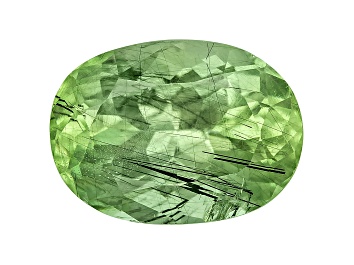 Picture of Peridot Ludwigite Included Oval 5.00ct