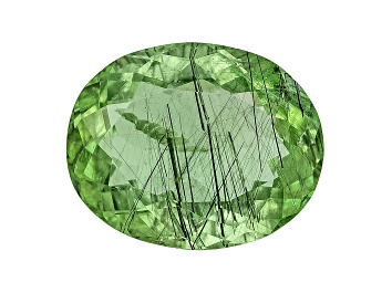 Picture of Peridot Ludwigite Included Oval 9.00ct