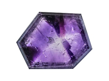 Picture of Amethyst Geometric Free Form Slice 13.00ct