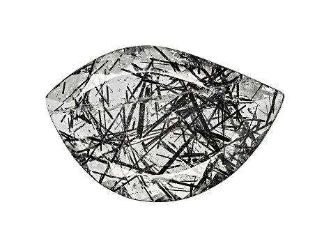 Tourmalinated Quartz 23x15mm Fancy Shape Panoramic Cut 8.50ct