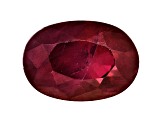 Ruby 6x4mm Oval Mixed Step Cut .50ct