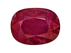 Ruby 8x6mm Oval Mixed Step Cut 1.50ct