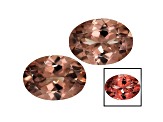 Garnet Color Shift 7x5mm Oval Matched Pair 2.00ctw