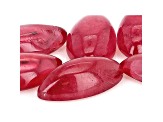 Rhodonite Marquise Cabochon Set of 6 7.31ctw