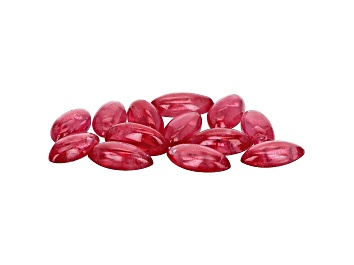 Picture of Rhodonite Marquise Cabochon Set of 13 8.18ctw