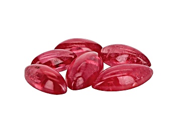 Picture of Rhodonite Marquise Cabochon Set of 6 8.47ctw