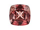 Red Zircon 9.3mm Square Cushion 4.23ct