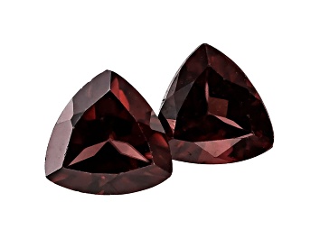 Picture of Red Zircon 6mm Trillion Matched Pair 2.25ctw