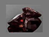 Red Zircon 6mm Trillion Matched Pair 2.25ctw
