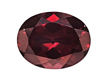 Picture of Red Zircon 13x10mm Oval 7.25ct