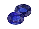 Sapphire 9x7mm Oval Matched Pair 5.50ctw