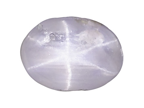 Sapphire Loose Gemstone Gray Star Unheated Oval Cabochon .75ct