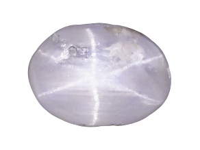 Sapphire Gray Star Unheated Oval Cabochon .75ct