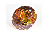 Sphalerite 21.74x21.32mm Round Marko-I-Noor Cut 55.87ct