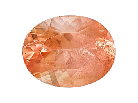 Peach Sunstone 9x7mm Oval 1.50ct