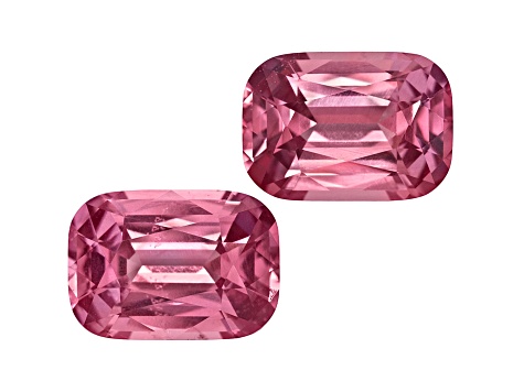 Pink Spinel 9.5x6.5mm Rectangular Cushion Matched Pair 5.04ctw