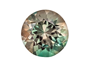 Bi-Color Sunstone 6mm Round .60ct