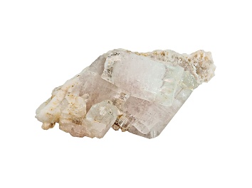 Picture of Morganite And Aquamarine Mineral Spcimen 2 1/2x1 inches Free Form