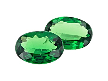 Picture of Tsavorite Matched Pair 6.5x4.5mm Oval 1.00ctw