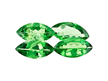 Picture of Tsavorite 8x4mm Marquise Set of 4 1.83ctw