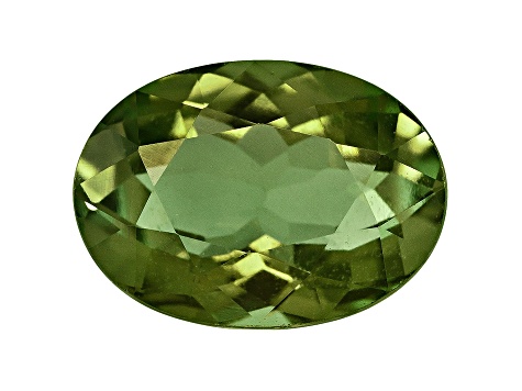 Green Tourmaline Genuine Gemstone .75ctw 7x5mm Oval