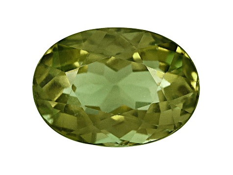 Green Tourmaline 7x5mm Oval .75ct