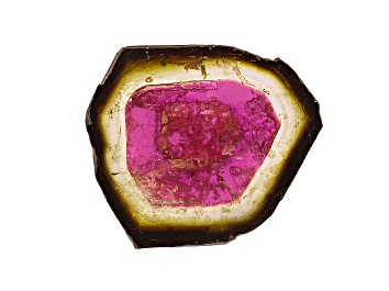 Picture of Watermelon Tourmaline Free Form Slice 3.00ct