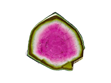 Picture of Watermelon Tourmaline Free Form Slice 10.00ct
