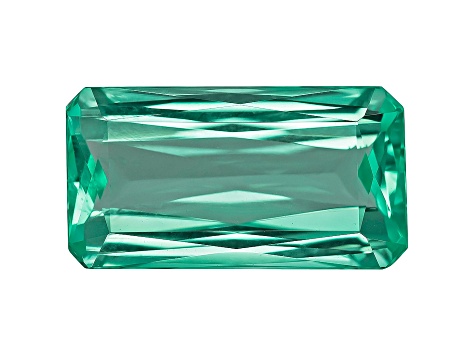 Paraiba Tourmaline 13.91x7.51mm Rectangular Octagonal Scissor Cut 4.27ct
