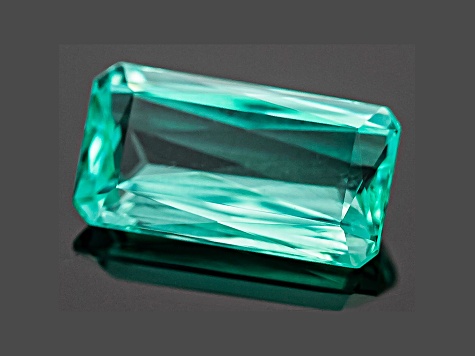 Paraiba Tourmaline 13.91x7.51mm Rectangular Octagonal Scissor Cut 4.27ct