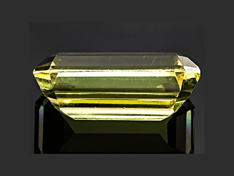Yellow-Green Apatite Untreated 22.65x12.45mm Emerald Cut 24.15ct