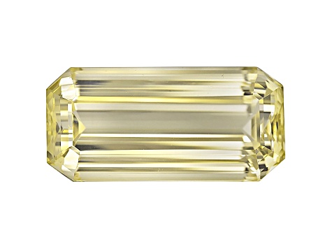Triphane Yellow Spodumene 34.08x16.46x12.66mm Emerald Cut 66.74ct