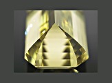 Triphane Yellow Spodumene 34.08x16.46x12.66mm Emerald Cut 66.74ct