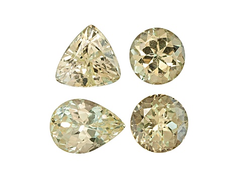 Yellow Sapphire Mixed Shape Set 3.10ctw