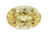 Afghan Untreated Greenish Yellow Tourmaline 11.04ct 15.67x11.25mm Oval