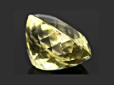 Afghan Untreated Greenish Yellow Tourmaline 11.04ct 15.67x11.25mm Oval