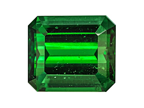 Tsavorite Garnet 9.08x7.85mm Emerald Cut 3.22ct